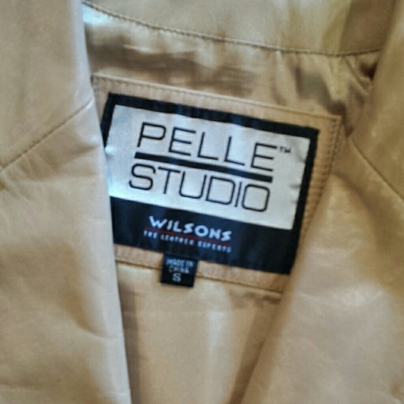 Women's genuine leather lined blazer - Picture 2 of 11